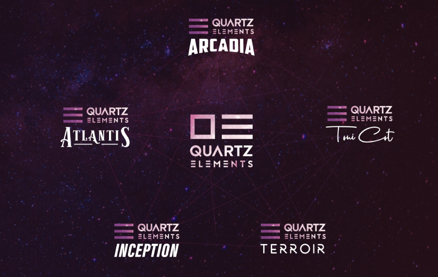 Quartz Elements Identidad Corporativa